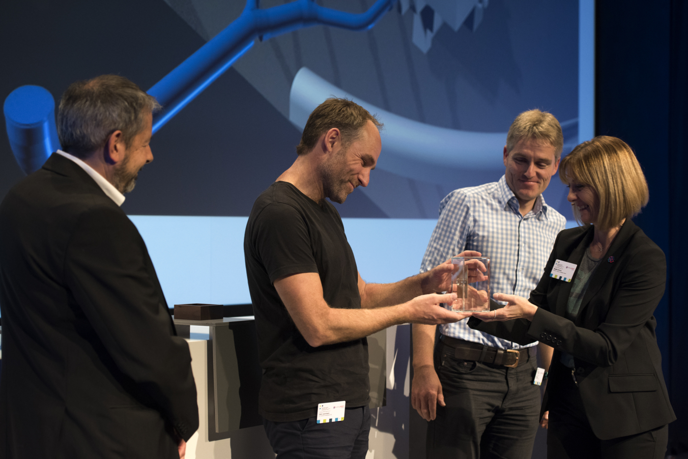 Fotos zu dieser Medienmappe, Preisverleihung Arc-Award BIM, Silber in «Innovation»: AF Consult Switzerland AG © Copyright Aissa Tripodi| Digitale Medienmappe «Die digitale Transformation der Schweizer Bauwirtschaft findet statt», Bauen digital Schweiz