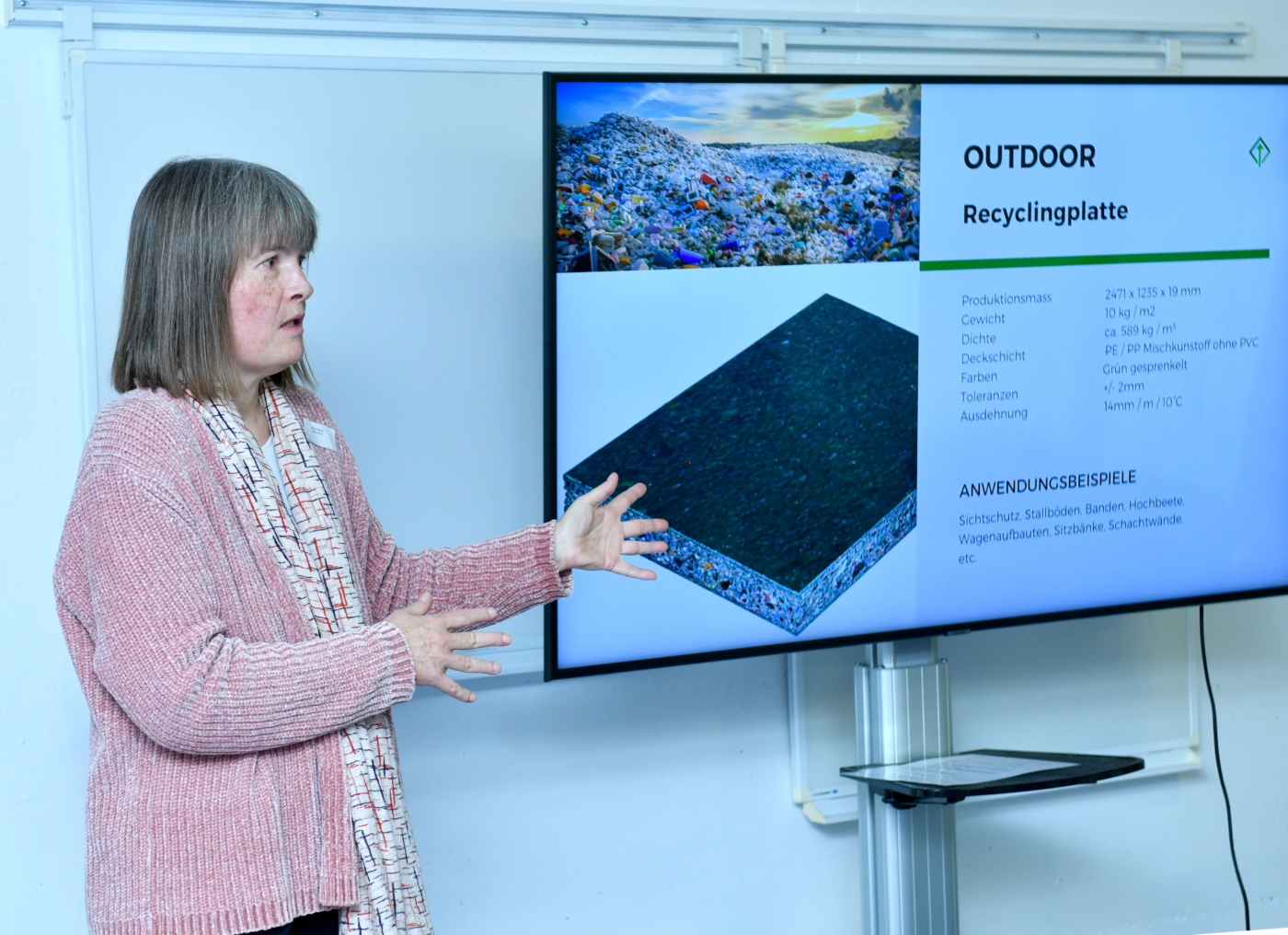 Medienbilder, Bettina Mindt, UpBoards © Copyright Pino Covino| Digitale Medienmappe «cleantechLAB – Neuer Startup Inkubator für die Welt von morgen», Fankhauser Arealentwicklungen AG