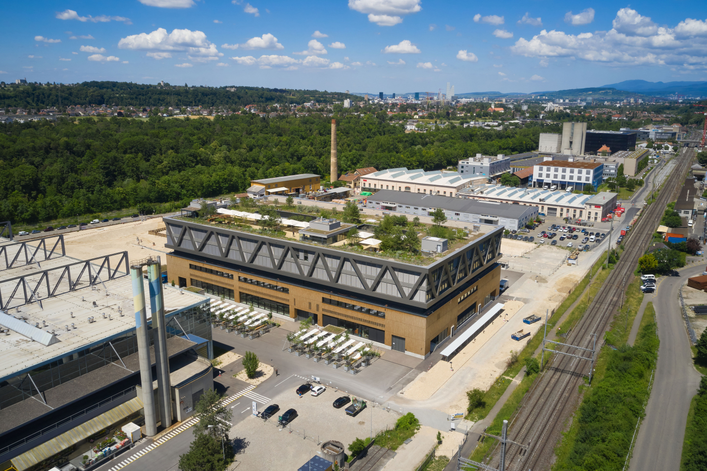 Pictures of the uptownBasel site , 