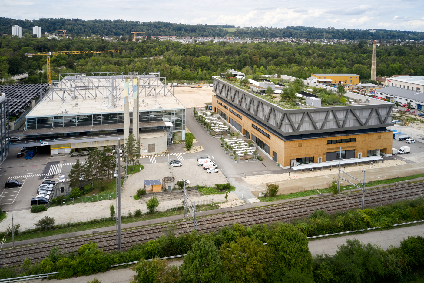 Pictures of the uptownBasel site , 