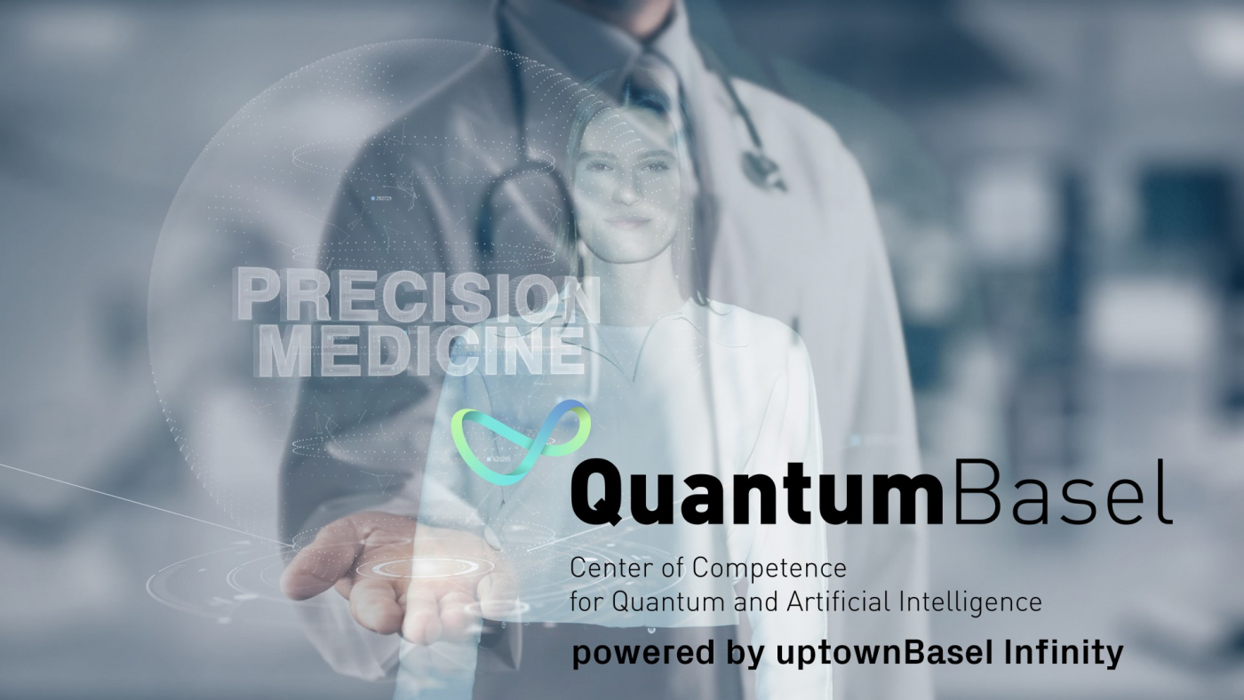 Fotos zu dieser Medienmappe, Unter dem Brand «QuantumBasel» erhalten Unternehmen Zugang zu Know-how und Technologien, welche einzelne Unternehmen alleine so kaum aufbauen können. © Copyright uptownBasel| Digitale Medienmappe «uptownBasel eröffnet ersten kommerziell nutzbaren Quanten Computer Hub in der Schweiz», uptownBasel Infinity