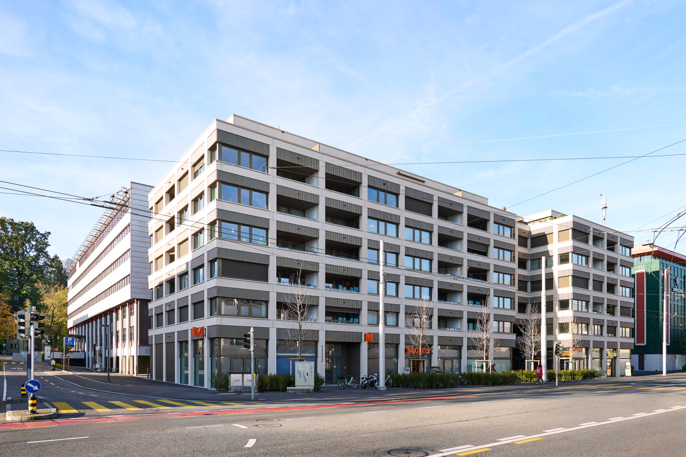 Referenzobjekte, Tribsche Luzern (2022): 159 neue Wohnungen, 88 weitere geplant. Urban und doch ruhig. © Copyright SPSS| Digitale Medienmappe «Swiss Prime Site Solutions schafft Wohnraum», Swiss Prime Site Solutions