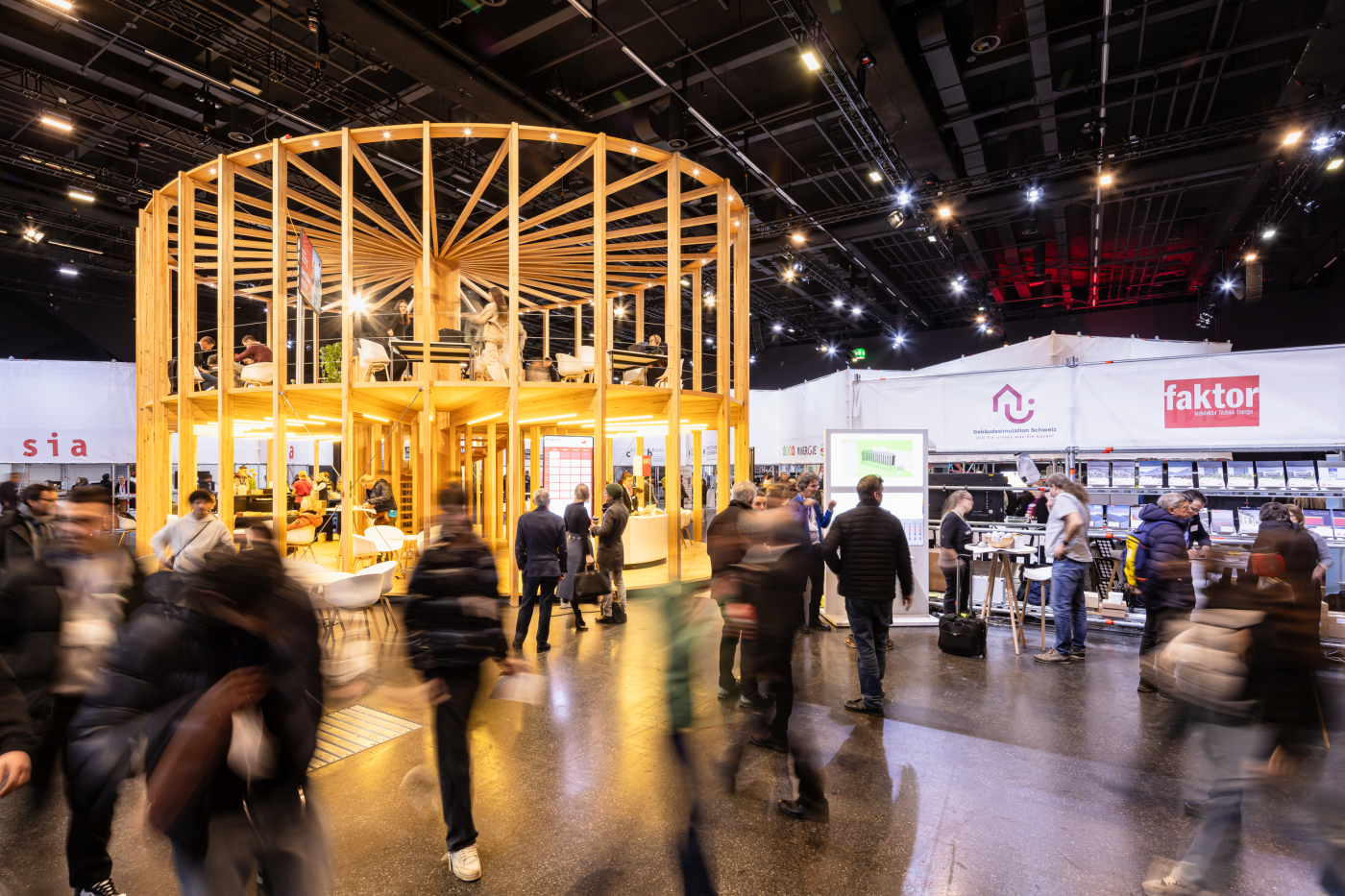 Swissbau Focus, Im Swissbau Focus standen die Wissensvermittlung und der interdisziplinäre Dialog im Mittelpunkt. © Copyright MCH Group| Digitale Medienmappe «Kollaborations-Plattformen für Innovation und Wissenstransfer der Swissbau 2024 erfolgreich umgesetzt», IEU Kommunikation AG