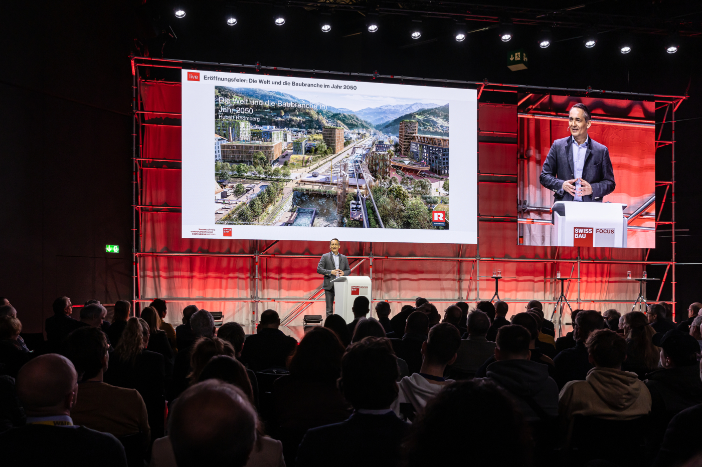 Swissbau Focus, Im Swissbau Focus standen die Wissensvermittlung und der interdisziplinäre Dialog im Mittelpunkt. © Copyright MCH Group| Digitale Medienmappe «Kollaborations-Plattformen für Innovation und Wissenstransfer der Swissbau 2024 erfolgreich umgesetzt», IEU Kommunikation AG