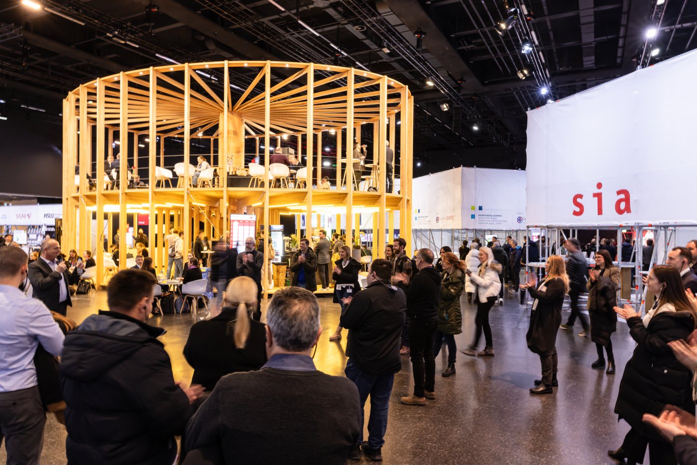 Swissbau Focus, Im Swissbau Focus standen die Wissensvermittlung und der interdisziplinäre Dialog im Mittelpunkt. © Copyright MCH Group| Digitale Medienmappe «Kollaborations-Plattformen für Innovation und Wissenstransfer der Swissbau 2024 erfolgreich umgesetzt», IEU Kommunikation AG
