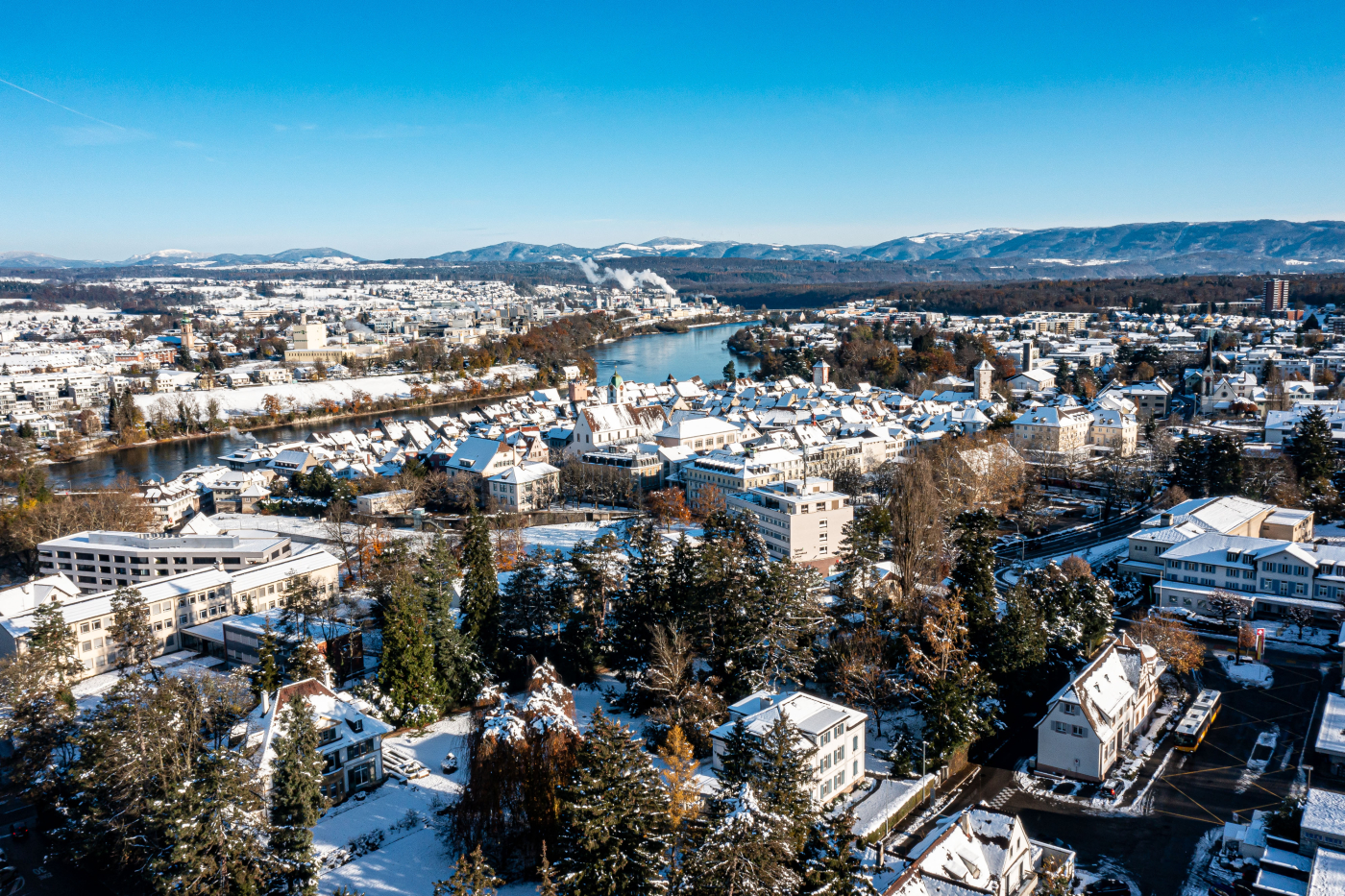 Medienbilder, Rheinfelden ist auf dem Weg in eine nachhaltige Wärmezukunft und informiert die Einwohner über die schrittweise Gasstilllegung bis 2050. © Copyright | Digitale Medienmappe «Rheinfelden auf dem Weg in eine nachhaltige Wärmezukunft», Stadt Rheinfelden