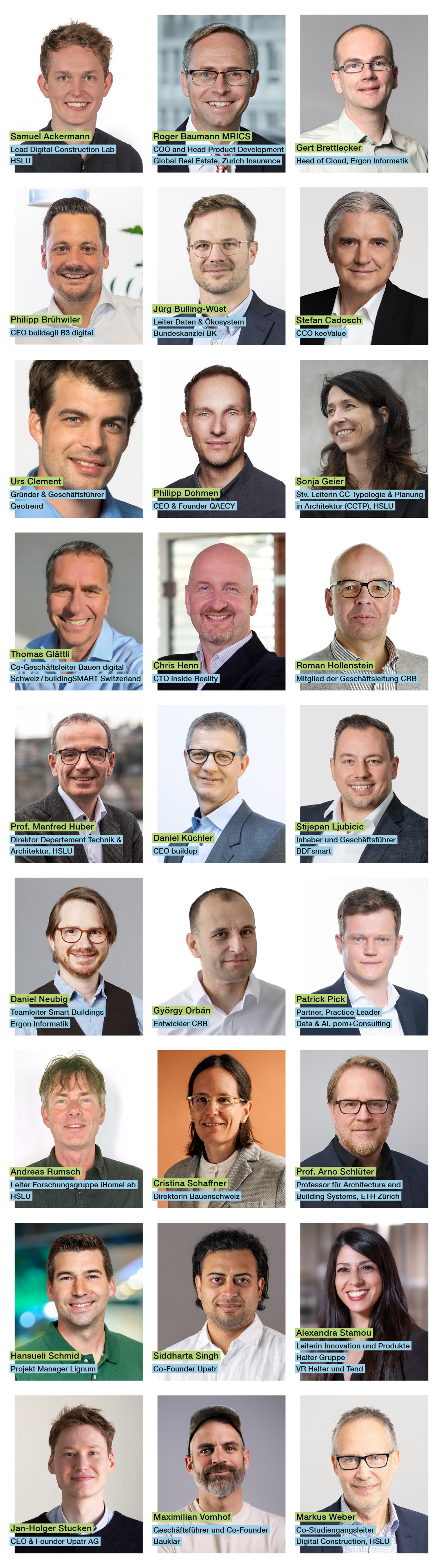 Referent:innen,  © Copyright | Digitale Medienmappe «Future Building – what’s next? «Das Datenökosystem der Bau- und Immobilienwirtschaft»», Future Building